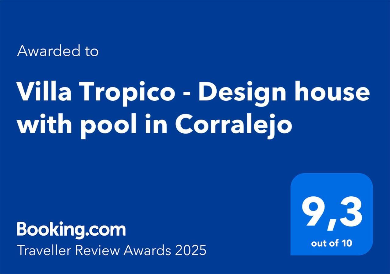 Villa Tropico - Design House With Pool In Corralejo Exterior foto